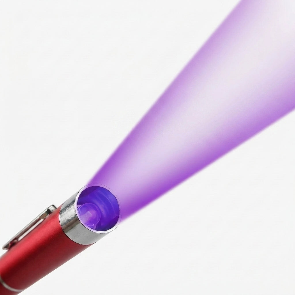 Mini LED Keychain UV Flashlight