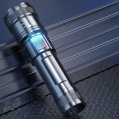 Rechargeable Zoom Focus LED Flashlight