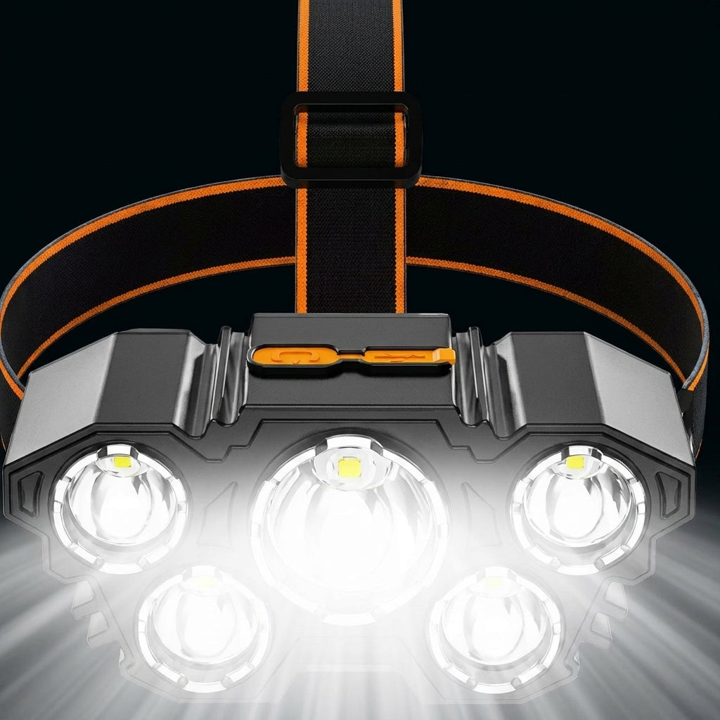 5LED Outdoor Head Light Lamp